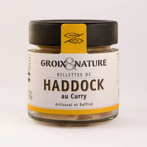 Pot en verre Rillettes de Haddock au curry