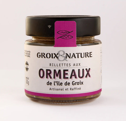 Pot en verre Rillettes aux ormeaux de l'île de Groix